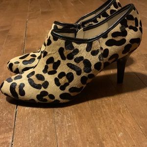 Calvin Klein faux leopard skin heels!